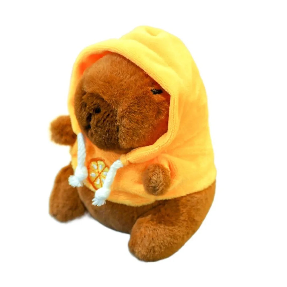 Cute Capybara Plush Toy Hoodie with Wings Simulation Doll Small Size Stuffed Animals Anime Fluffty Toy Birthday Party NovaCart