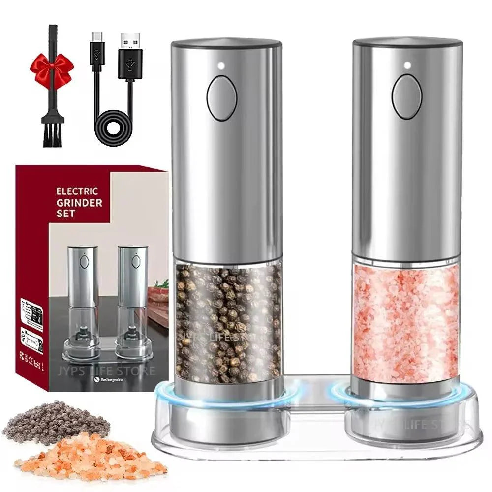 Rechargeable Electric Pepper Grinder – Adjustable Spice Mill SmartPursue™
