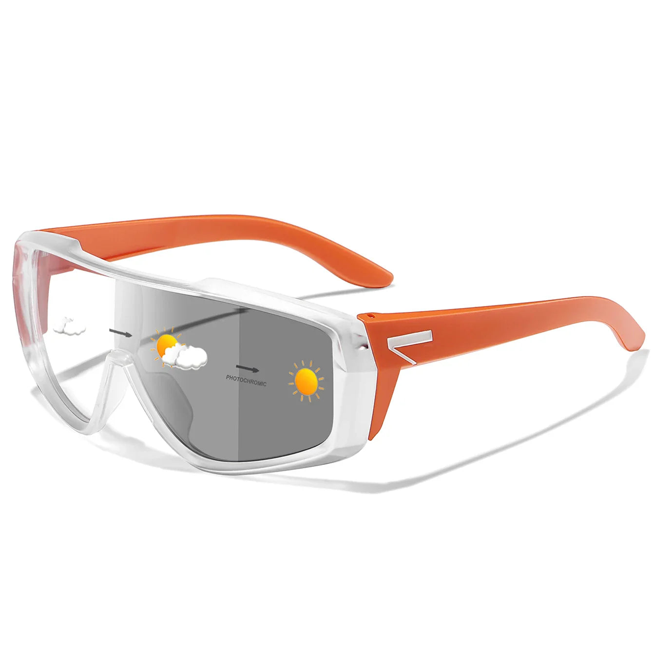Fashion Brand Men Women Bicycle Photochromic Eyewear MTB Bike Fishing Running Cycling Sports Sunlasses Comfortable Goggles Pi-Mart