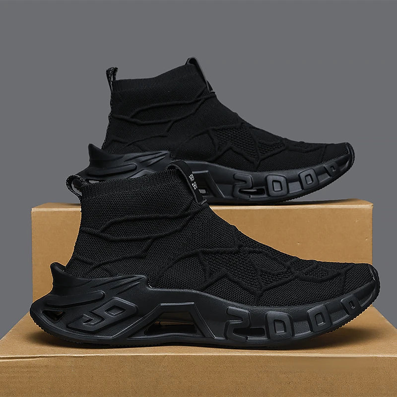 Men's Outdoor Sports Shoes - High-Top Sports Shoes Are Novel and Fashionable, Non-Slip and Durable, Suitable for All Seasons, NovaCart