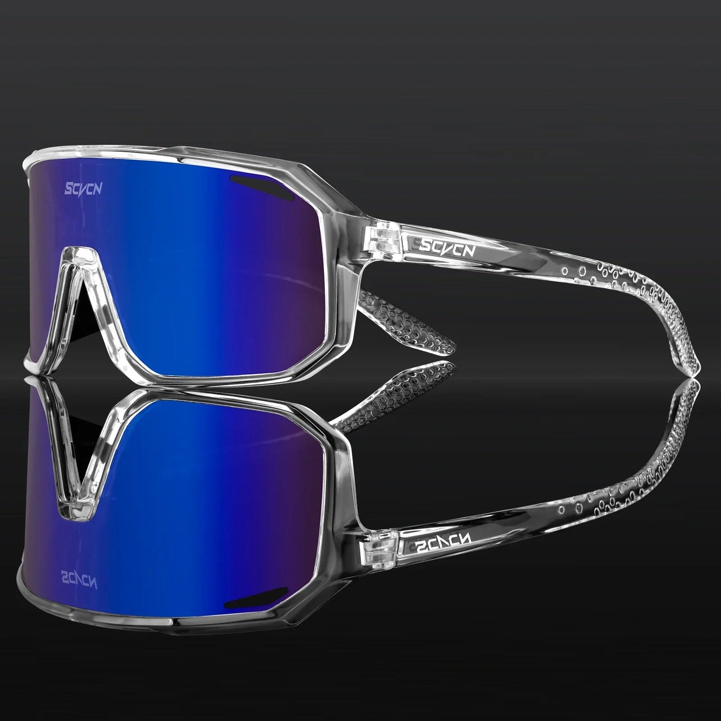 SCVCN Men bicycle Cycling Sunglasses Woman MTB road bike Driving Goggles Outdoor Sports running Glasses UV400 Hiking Eyewear Pi-Mart