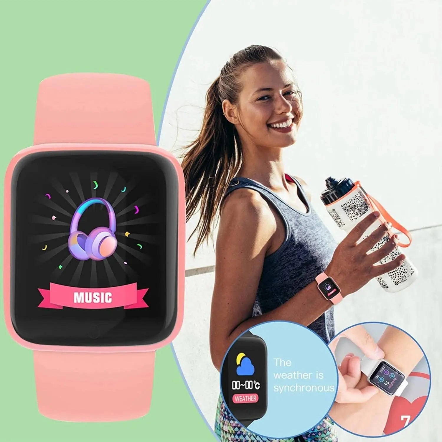 Multifunctional Smart Watch Men Women Bluetooth Connected Phone Music Player Fitness Sport Bracelet Sleep Monitor D13 Smartwatch NovaCart