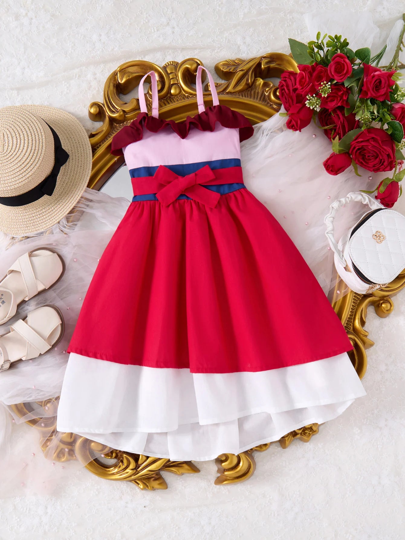2025 Summer Children's Casual Skirt Princess Costume Moana Girls Dress Princess Cosplay Clothing Girls Carnival Costume Outdoor NovaCart