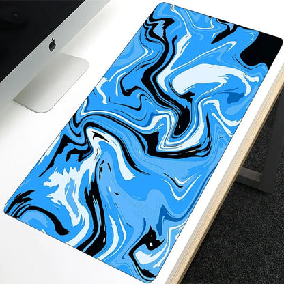XXL Strata Liquid 900x400 Mouse Pad Computer Laptop Anime Keyboard Mouse Mat Large Mousepad Keyboards Gamers Decoracion Desk Mat Pi-Mart