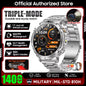 2026 New GPS Smart Watch For Men 1400mAh Battery Outdoor Sports Compass Watches Bluetooth Call IP68 Waterproof Smartwatch gift NovaCart