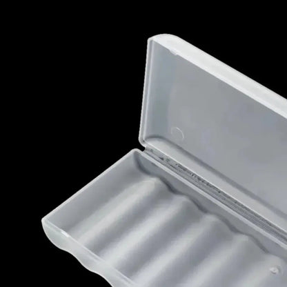 10 Slot Battery Storage Box Transparent 1PCS Battery Storage and Organizing Box for AAA/AA Plastic Battery Organizer Accessories Pi-Mart