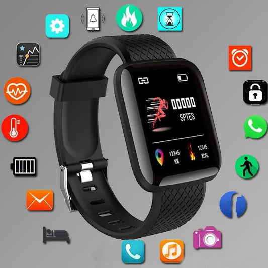 Smartwatch Men Women Wristwatches Smart Watch Message Fitness Monitor Bracelet Birthday Gift Electronic Clock For Android IOS NovaCart
