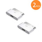 2pc Lighting To 30Pin Adapter 8Pin Male To 30 Pin Female Charging Sync ConverterFor IPhone 4 4S IPad 2 3 IPod Touch ChargerCable Pi-Mart