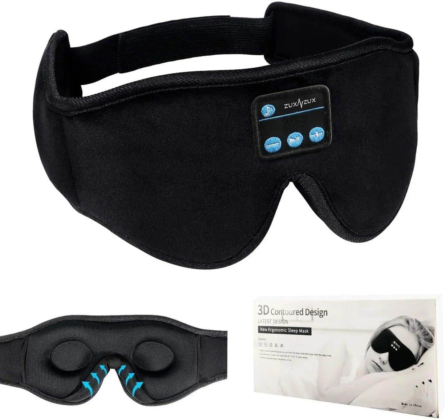 Wireless Sleep Headphones for Side Sleepers SmartPursue™