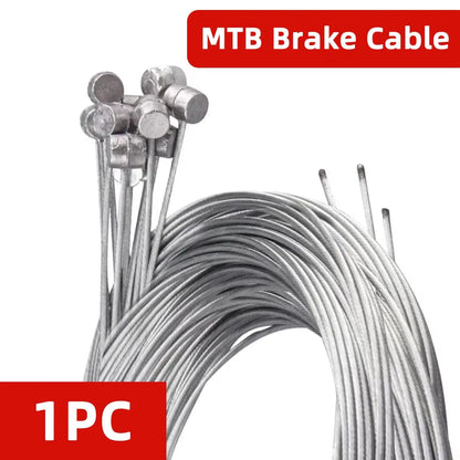 1/5/10PCS 2M MTB Bicycle Brake Line Bicycle Speed Line Fixed Gear Shifter Gear Brake Cable Set Core Inner Wire for MTB Road Bike Pi-Mart