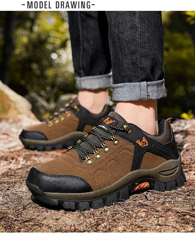 Mens & Women Classical Hiking Boots Summer Winter Outdoor Non Slip Fashion Sneakers Ankle Boot Boys Rubber Climbing Shoes Autumn NovaCart