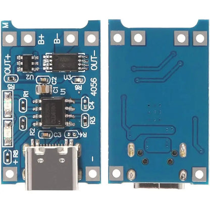 10pcs 5V 1A 18650 Lithium Battery Charging Board TP4056 Lithium Charging Mini/Micro USB Type C Charge Module With Protect Pi-Mart