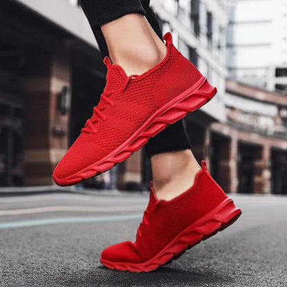 Men's Casual Sneakers Breathable Summer Running Shoes Lightweight Soft Sport Shoe Outdoor Fashion Tennis Shoes for Men Women NovaCart