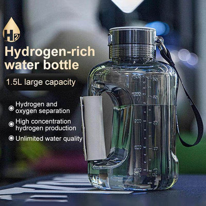 Portable Hydrogen Water Bottle 1.5L Rich Molecular SmartPursue™