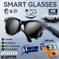 2026 New 32G Memory 800W 4K Camera Smart Glasses Men Photos&Videos 3600mAh Power Bank 120+Languages Translation AI Glasses Women NovaCart