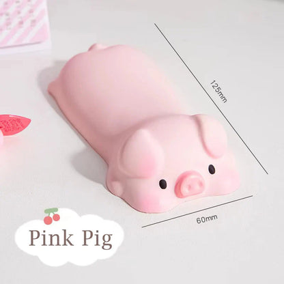 Cute Mouse Pad Keyboard Mouse Wrist Rest Support Girl Soft Computer Laptop Desk Mat Typing Protection Wrist Ergonomics Kawaii Pi-Mart