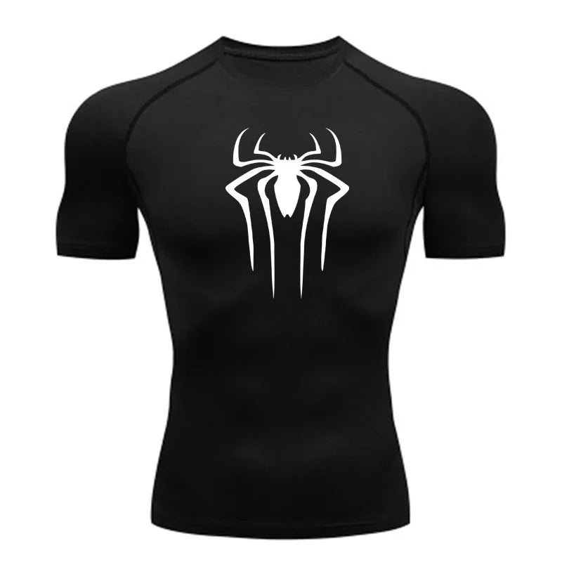 New Compression Shirt Men Fitness Gym Super Hero Sport Running T-Shirt Rashgard Tops Tee Quick Dry Short Sleeve T-Shirt For Men NovaCart