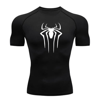 New Compression Shirt Men Fitness Gym Super Hero Sport Running T-Shirt Rashgard Tops Tee Quick Dry Short Sleeve T-Shirt For Men NovaCart