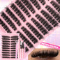 DIY Lash Extension Kit Clusters Individual Eyelashes Kit 9-16mm with Bond and Seal Wispy Natural Mange Lashes NovaCart