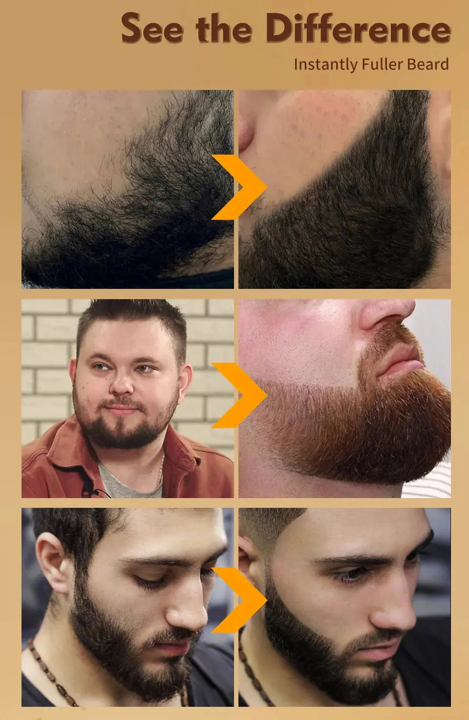 Waterproof Beard Pen Filler Men Moustache Coloring Pen Beard Coloring Filling Enhancer Black Fiber Hair Beard Stuffing Pen Tool NovaCart