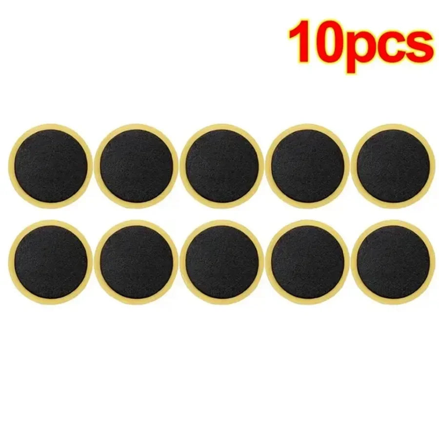 30/20/10PCS Glue-free Bicycle Tire Patches - Quick Self-Adhesive Repair for Tyre Protection Pi-Mart