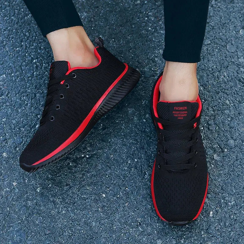 Light Men Sneakers Breathable Mesh Casual Shoes For Men Summer Sport Shoes For Running Plus Size 39-47 Walking Footwear NovaCart