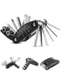16 in 1 Portable Bicycle Repair Tools Kit Hex Wrench Nut Tire Screwdriver Motorcycle Bicycle Repair Tools Pi-Mart