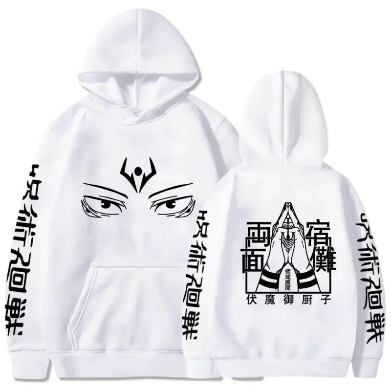 Hoodies New Japanese Anime Graphic Printing Sweatshirts for Men Womnen Hip Hop Casual Autumn Winter Fleece Streetwear Tops NovaCart