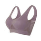 Sport Bra Top Breathable Brassieres Removable pad Sports bras Woman Running Gym Clothing Wireless Underwear For Women Yoga Bra Pi-Mart