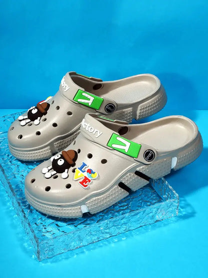 Hole Shoes Men's Summer Ligtweight EVA Trend Home Sandals Clogs Shoes Men Baotou Slippers Outdoor Comfortable Sandals Size 36-50 NovaCart