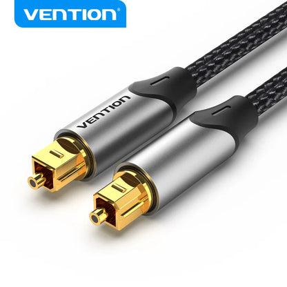 Vention Digital Optical Audio Cable Toslink SPDIF Coaxial Cable 1m 2m for Amplifiers Blu-ray Xbox 360 PS4 Soundbar Fiber Cable Pi-Mart