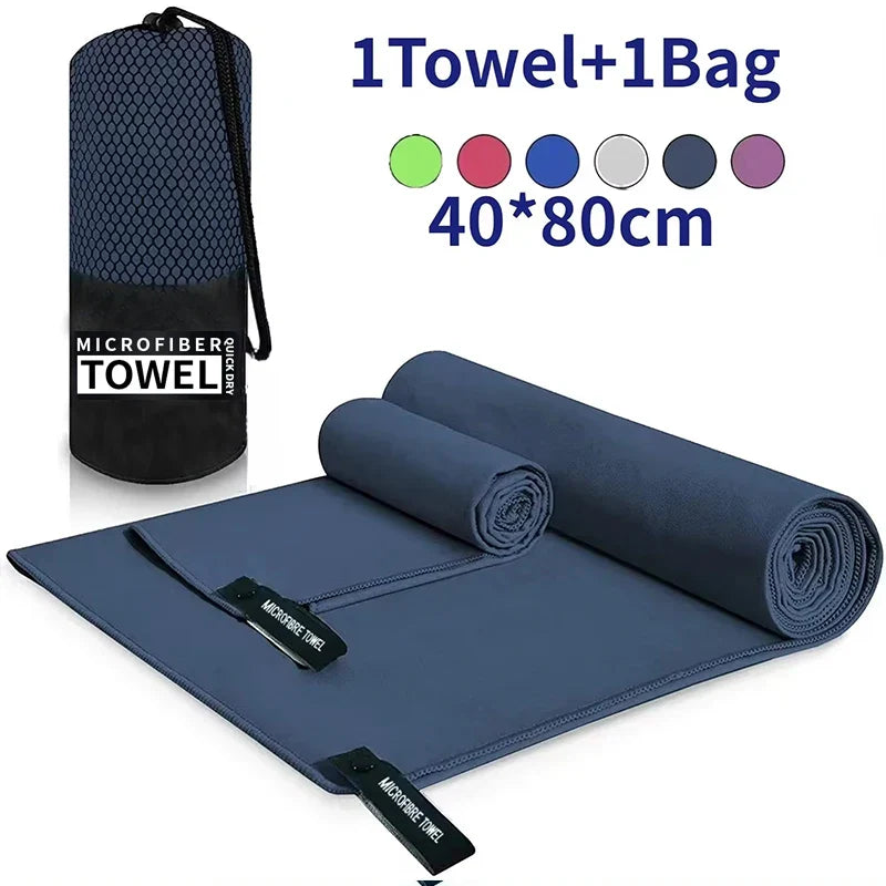 Quick-Drying Sports Towel 40x80CM Blue Grey Green Orange Swimming Gym Fitness Camping Running Beach Washcloth Towels multitool Pi-Mart
