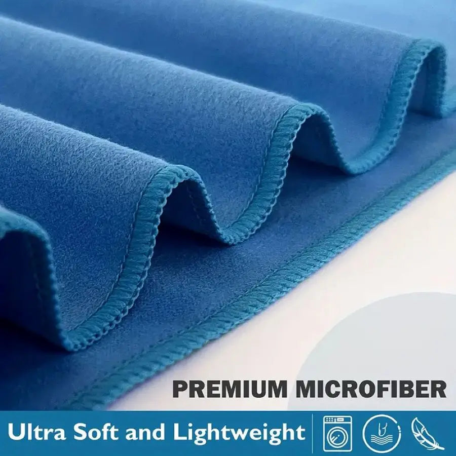 Microfiber Towel Quick Dry Towel Travel Towel Sports Towel Beach Towel Sandproof Soft Light Towel For Swim, Yoga, Gym Pi-Mart