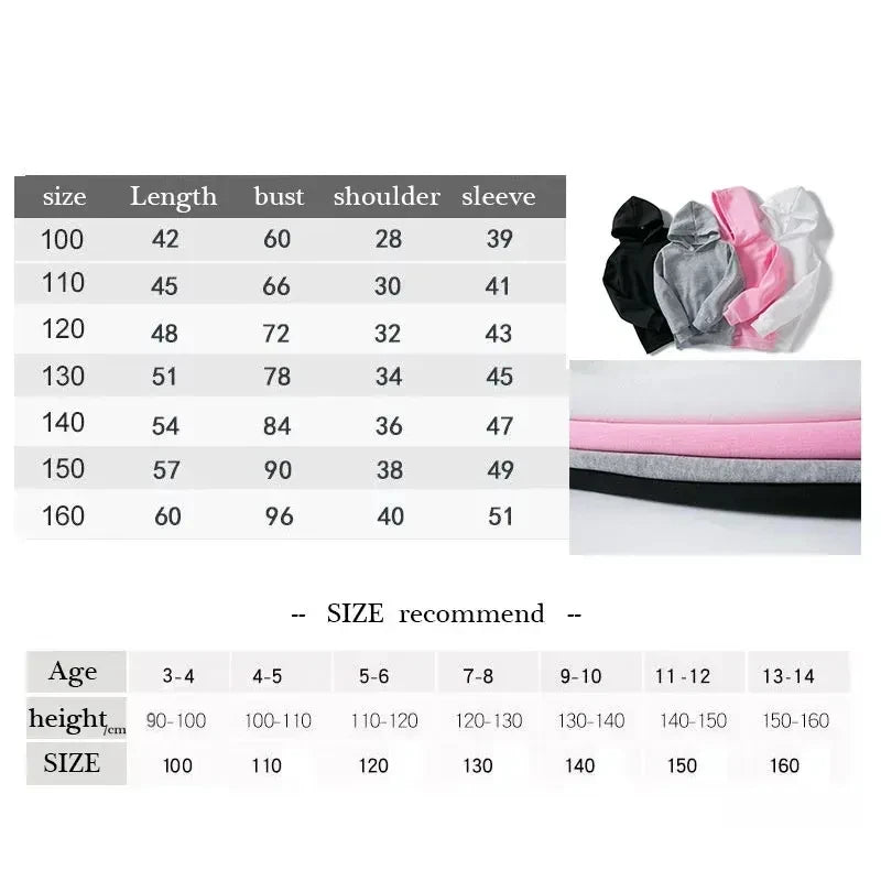 Hoodie Hip Hop Retro Girl Drink Juice Design Children's Sweatshirt Cute Hoody Girls Autumn Spring Casual Hoodies Pullover NovaCart