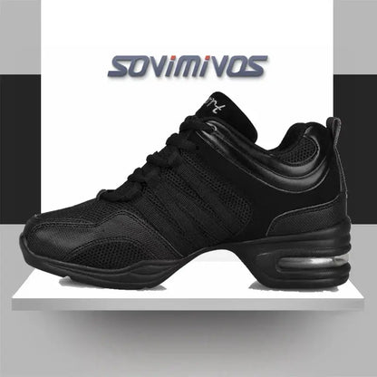 Women's Dance Shoes Soft Outsole Woman Breath Jazz Hip Hop Shoes Sports Sneakers Ladies Girl's Modern Jazz Dancing Shoes for Men NovaCart