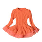 Girls' Sweater Dress Long Sleeve