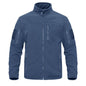 Full Zip Up Tactical Army Fleece Jacket Military Thermal Warm Outwear Windbreaker