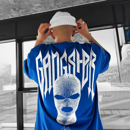 👕 Masked Persona Oversized Harajuku T-Shirt FitiqueFit