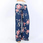 Plus Size Wide-Leg Drawstring Lounge Pants Casual Comfort FitiqueFit