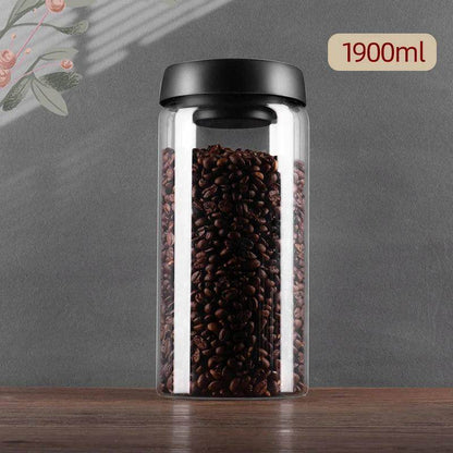 Vacuum Sealed Jug Coffee Beans Airtight Canister SmartPursue™