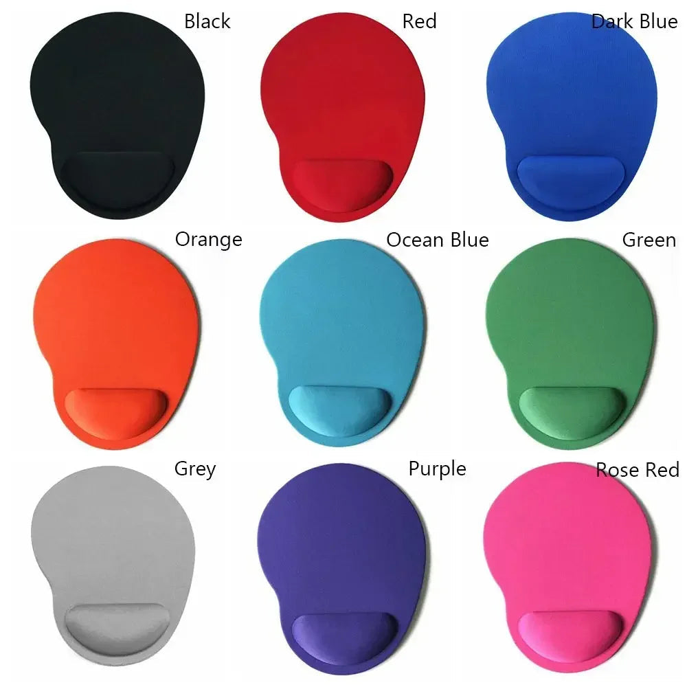 Ergonomic Wrist Rest Mouse Pad Comfortable Wrist Support Non Slip Mice Mat Soft Mousepad For PC Laptop Computer Pi-Mart