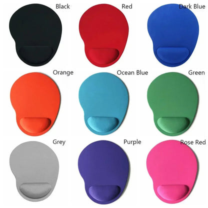 Ergonomic Wrist Rest Mouse Pad Comfortable Wrist Support Non Slip Mice Mat Soft Mousepad For PC Laptop Computer Pi-Mart