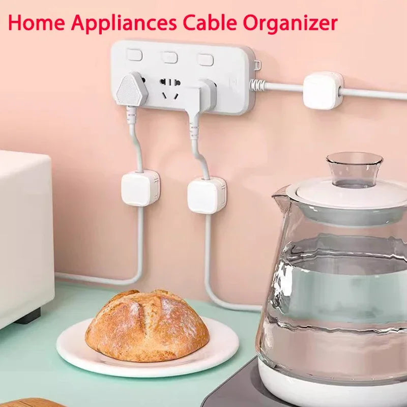 Magnetic Cable Clip Cable Holder,Adhesive Wire Keeper Cord Cable Organizer ,Usb Charging Line Winder For Office Desktop Home Pi-Mart
