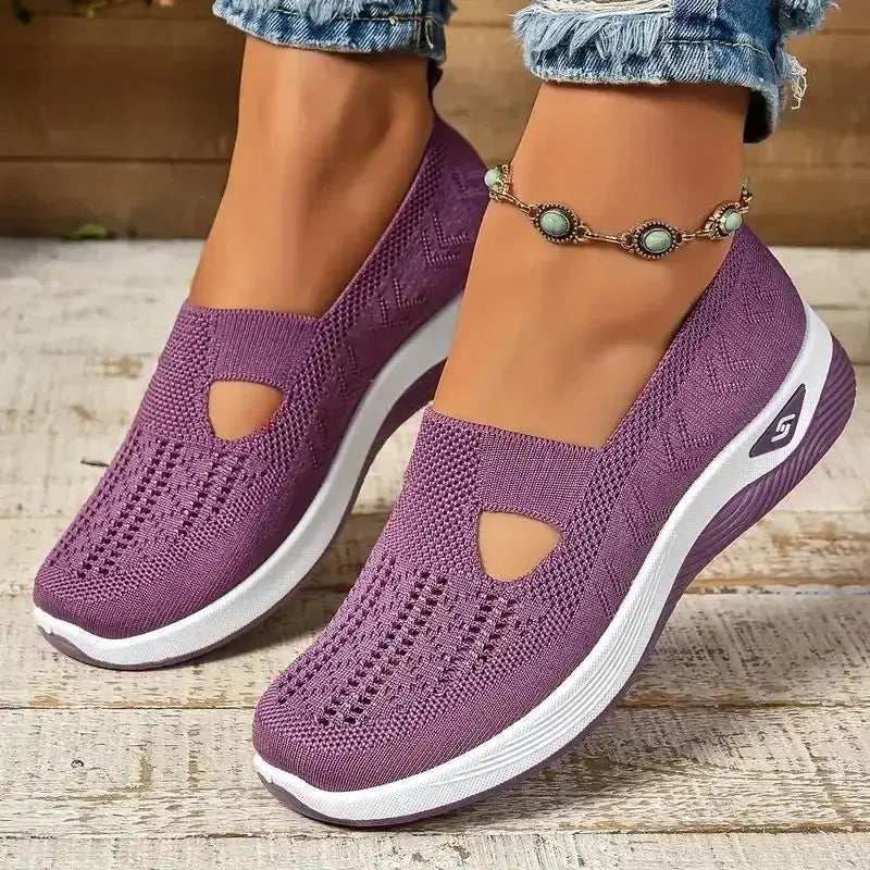 Women's Casual Shoes Breathable Comfortable Orthopedic Shoes Non Slip Sneakers For Spring And Summer New Arrival Women Mesh NovaCart