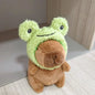 Cute Capybara Plush Toy Hoodie with Wings Simulation Doll Small Size Stuffed Animals Anime Fluffty Toy Birthday Party NovaCart