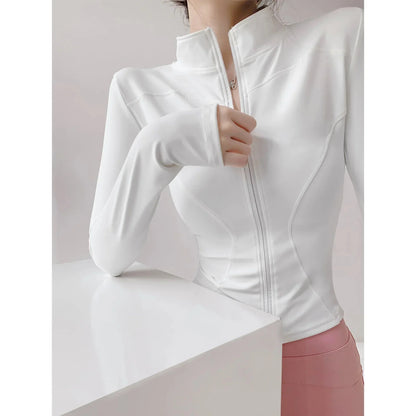 Sun Quick-Drying Zip-Up Sports Jacket Women S-3XL FitiqueFit
