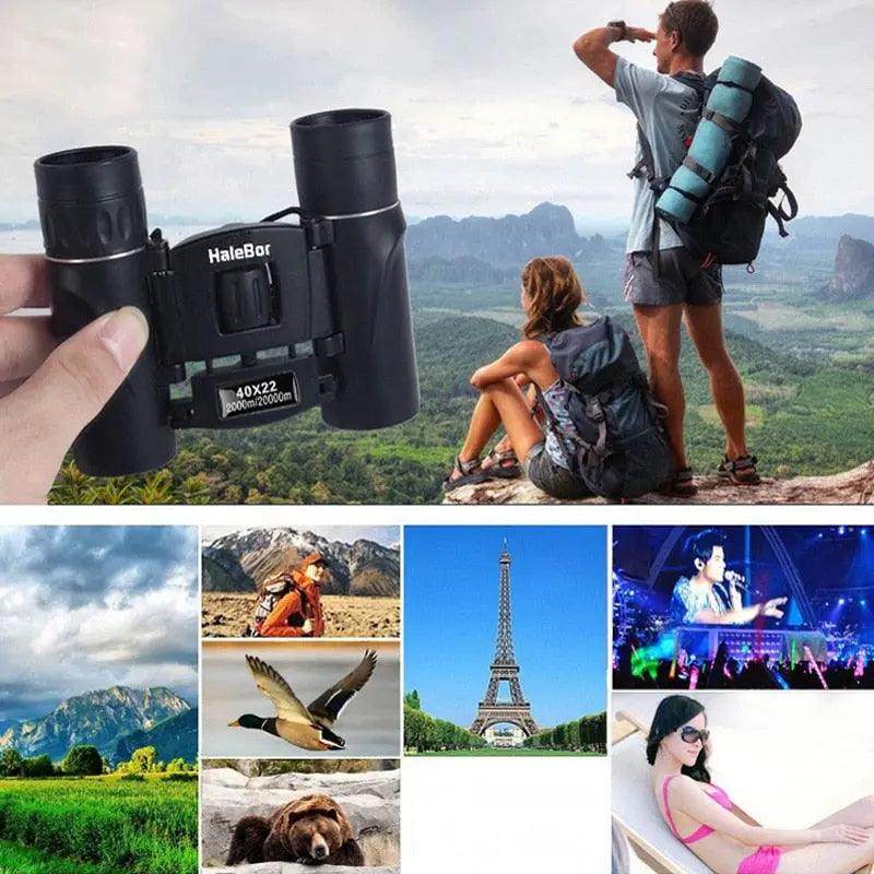 Compact High-Magnification Binoculars with Dual Focus SmartPursue™