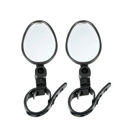 1/2PCS Bicycle Rearview Mirror 360 Degree Adjustable Rotatable Universal Cycling Handlebar Rear View Mirrors for MTB Road Bike Pi-Mart