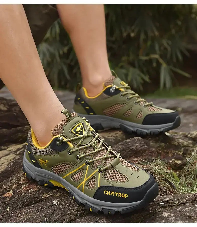 Men's Hiking Shoes Breathable Mesh Sports Single Shoes Summer Outdoor Wear-resistant  Hiking and Hunting Tactical Sports Shoes NovaCart
