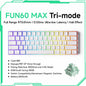 Akko MonsGeek FUN60 Mechanical Keyboard Magnetic Switch 60% Gaming Keyboards Rapid Trigger 0.01mm 8K ARGB HE/TMR Custom Keyboard Pi-Mart
